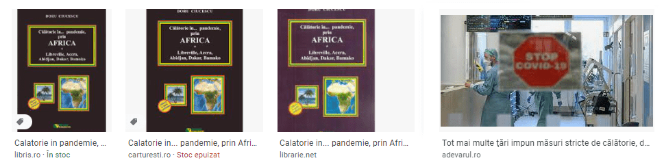 „Călătorie în… pandemie prin AFRICA-cartea care m-a enervat până peste cap